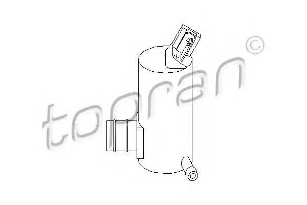 TOPRAN 300345 Водяной насос, система очистки окон