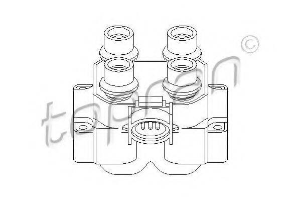 TOPRAN 300595 Катушка зажигания