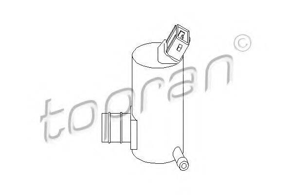 TOPRAN 300634 Водяной насос, система очистки окон