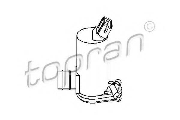 TOPRAN 300635 Водяной насос, система очистки окон