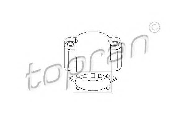 TOPRAN 301902 Датчик, положение дроссельной заслонки