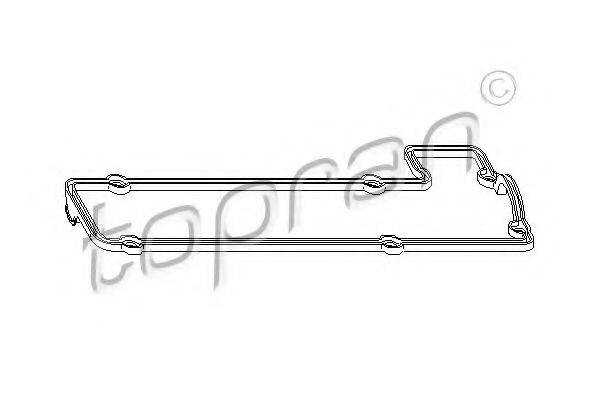 TOPRAN 400930 Прокладка, крышка головки цилиндра