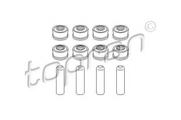 TOPRAN 401123 Комплект прокладок, стержень клапана