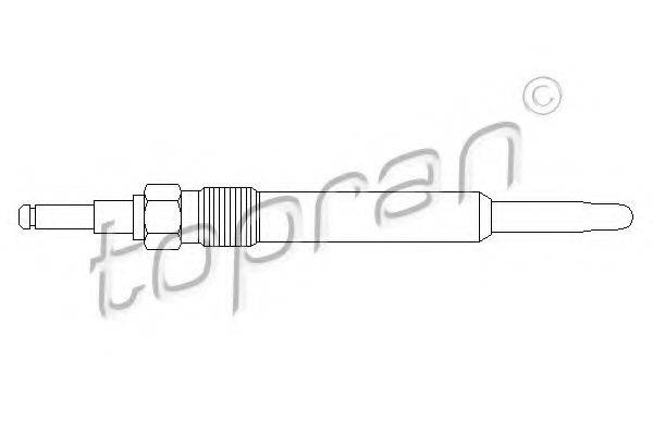 TOPRAN 400447 Свеча накаливания
