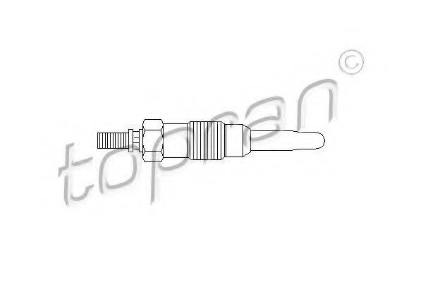 TOPRAN 400446 Свеча накаливания