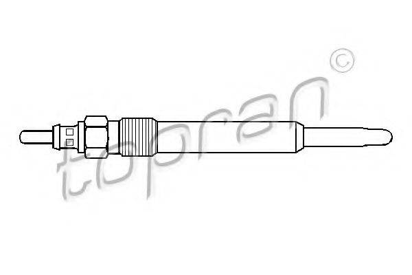 TOPRAN 400448 Свеча накаливания