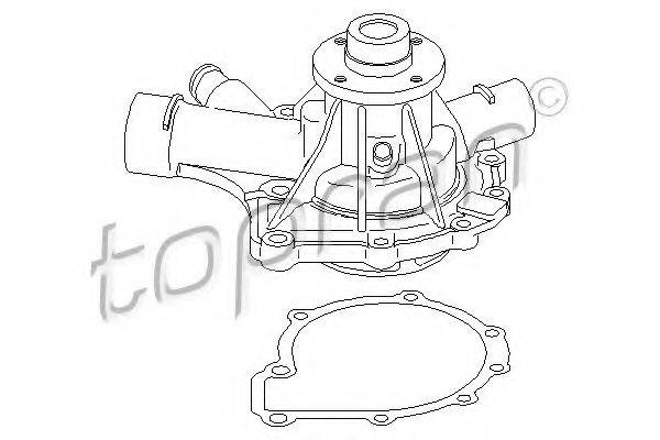 TOPRAN 401176 Водяной насос
