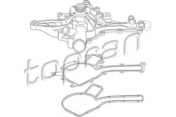 TOPRAN 401178 Водяной насос