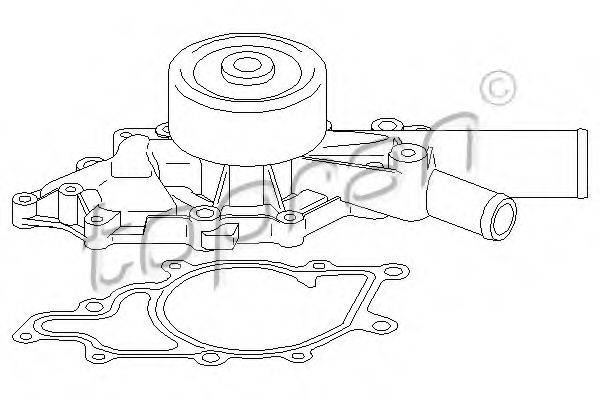 TOPRAN 401182 Водяной насос