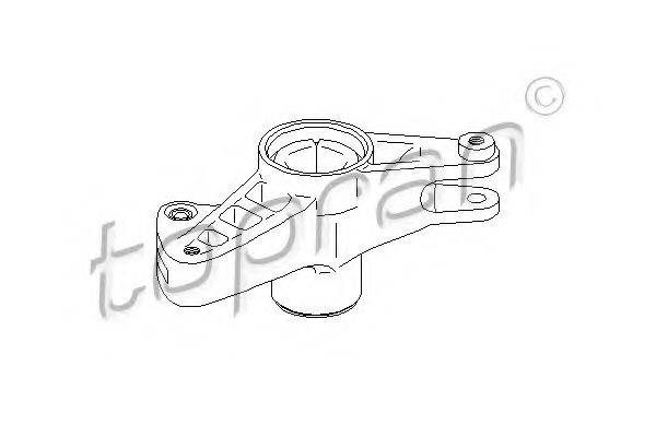 TOPRAN 400002 Натяжитель ремня, клиновой зубча