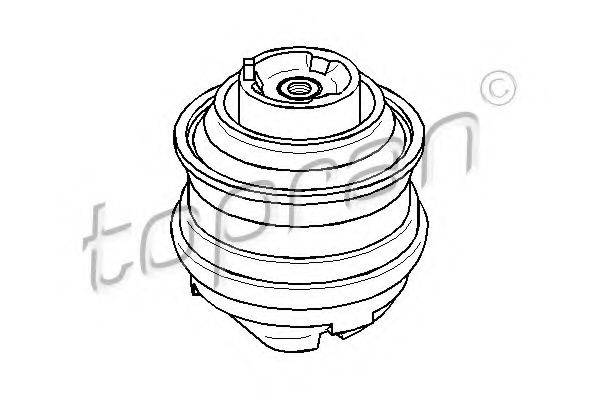 TOPRAN 400031 Подвеска, двигатель