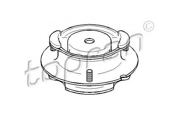 TOPRAN 400910 Опора стойки амортизатора