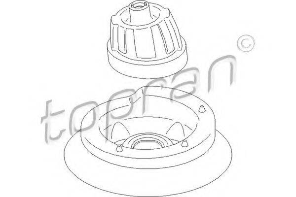 TOPRAN 401619 Опора стойки амортизатора