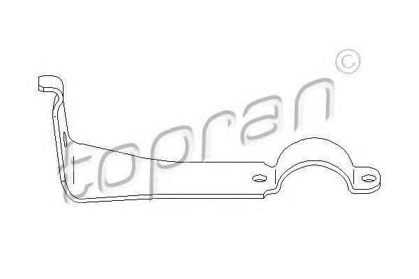 TOPRAN 401493 Кронштейн, подвеска стабилизато