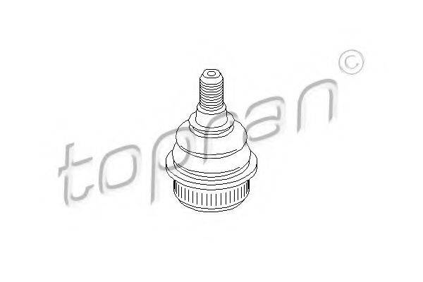 TOPRAN 400287 Несущий / направляющий шарнир