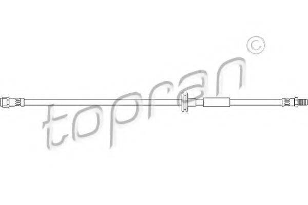 TOPRAN 400220 Тормозной шланг