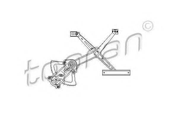 TOPRAN 401428 Подъемное устройство для окон