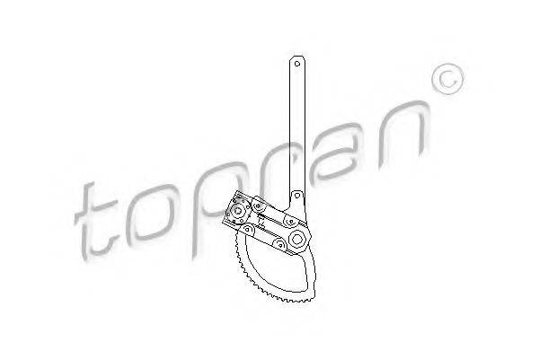 TOPRAN 401669 Подъемное устройство для окон