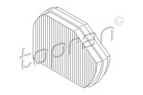 TOPRAN 400203 Фильтр, воздух во внутренном пространстве