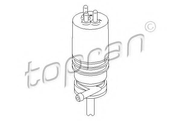 TOPRAN 400119 Водяной насос, система очистки окон