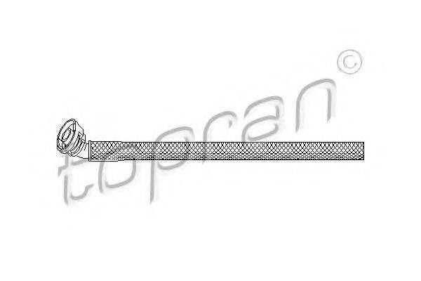 TOPRAN 501415 Шланг, воздухоотвод крышки головки цилиндра