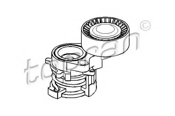 TOPRAN 501139 Натяжитель ремня, клиновой зубча