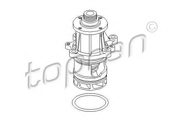 TOPRAN 500308 Водяной насос