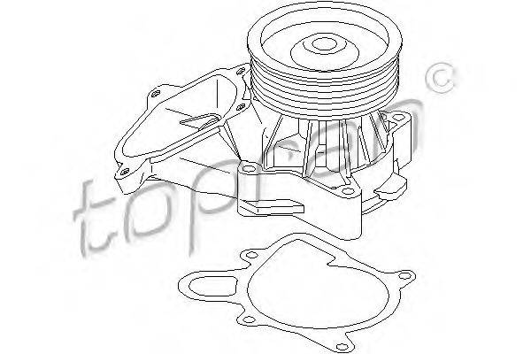 TOPRAN 501440 Водяной насос