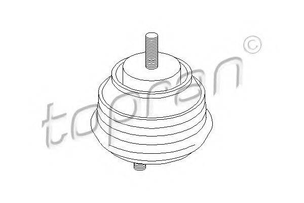 TOPRAN 500272 Подвеска, двигатель
