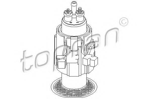 TOPRAN 500817 Топливный насос