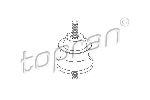 TOPRAN 500011 Подвеска, ступенчатая коробка передач