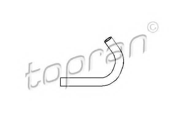 TOPRAN 501555 Гидравлический шланг, рулевое управление