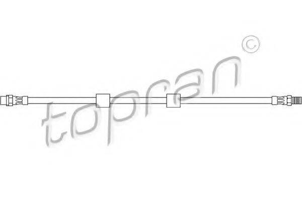 TOPRAN 500197 Тормозной шланг
