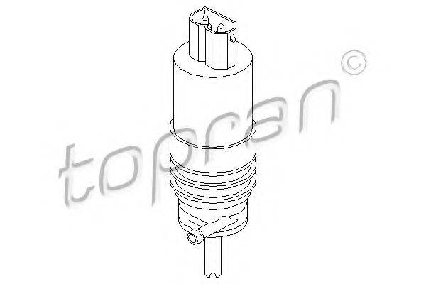 TOPRAN 500555 Водяной насос, система очистки фар