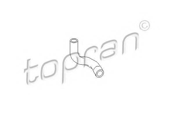 TOPRAN 501262 Шланг радиатора