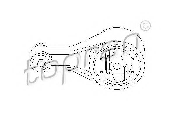 TOPRAN 700322 Подвеска, двигатель