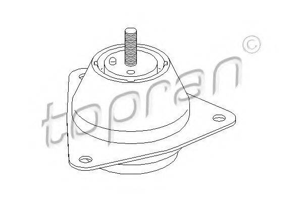 TOPRAN 700324 Подвеска, двигатель