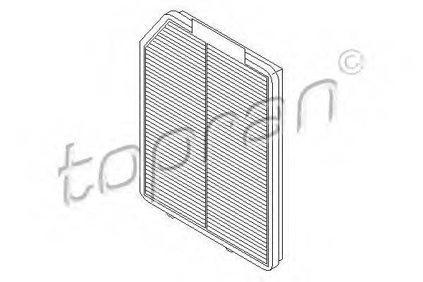 TOPRAN 700258 Фильтр, воздух во внутренном пространстве