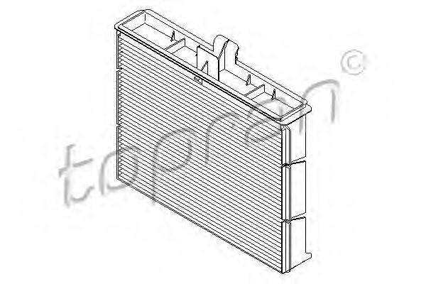 TOPRAN 700264 Фильтр, воздух во внутренном пространстве