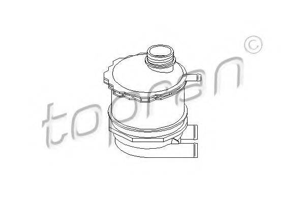 TOPRAN 700430 Компенсационный бак, охлаждающая жидкость