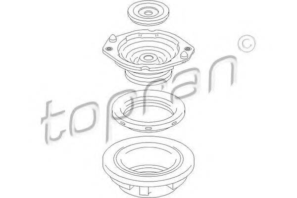 TOPRAN 700363 Опора стойки амортизатора