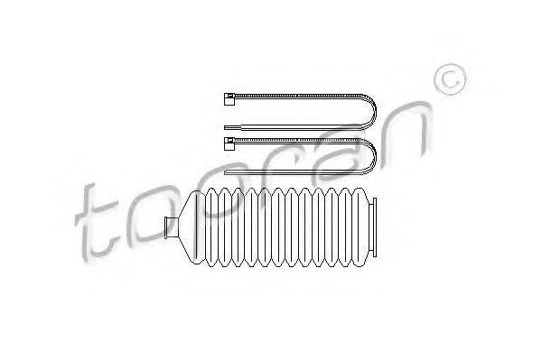 TOPRAN 700372 Комплект пылника, рулевое управление