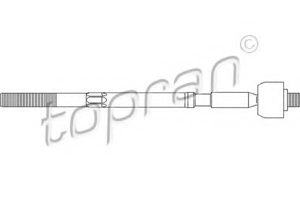 TOPRAN 700108 Осевой шарнир, рулевая тяга
