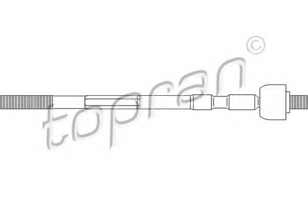 TOPRAN 700627 Осевой шарнир, рулевая тяга