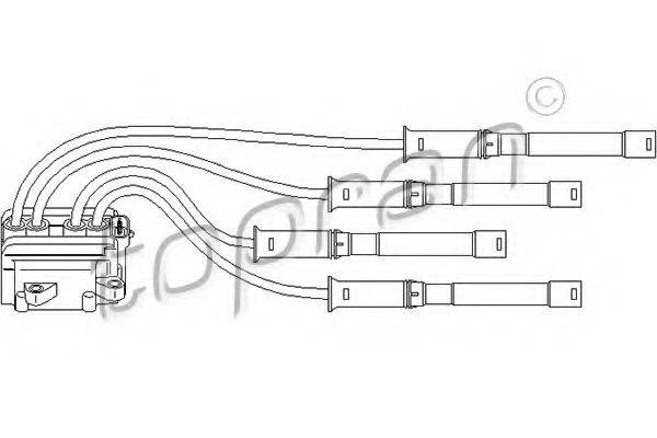 TOPRAN 700471 Катушка зажигания