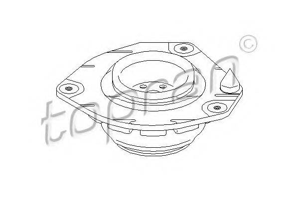 TOPRAN 700365 Опора стойки амортизатора