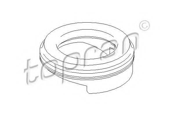 TOPRAN 700602 Подшипник качения, опора стойки амортизатора
