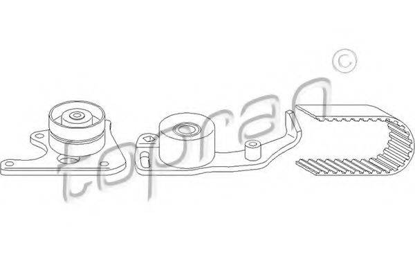 TOPRAN 720147 Комплект ремня ГРМ