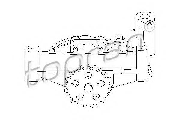 TOPRAN 721209 Масляный насос