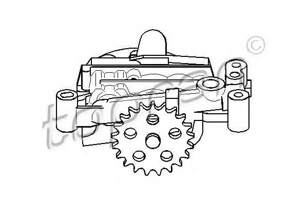 TOPRAN 720157 Масляный насос